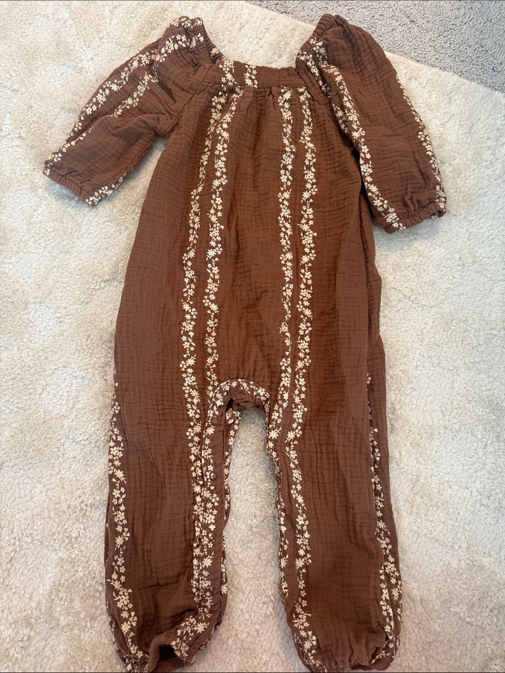 Grayson Mini Fall Floral Jumpsuit